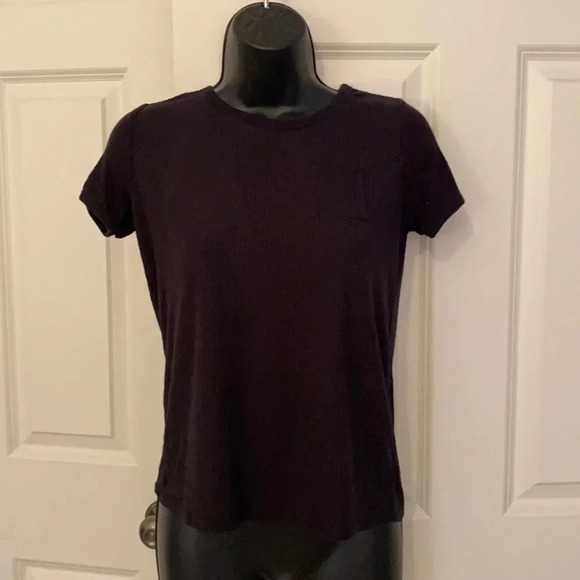 Art Class Black ribbed T-shirt size 10/12 large - Picture 1 of 4